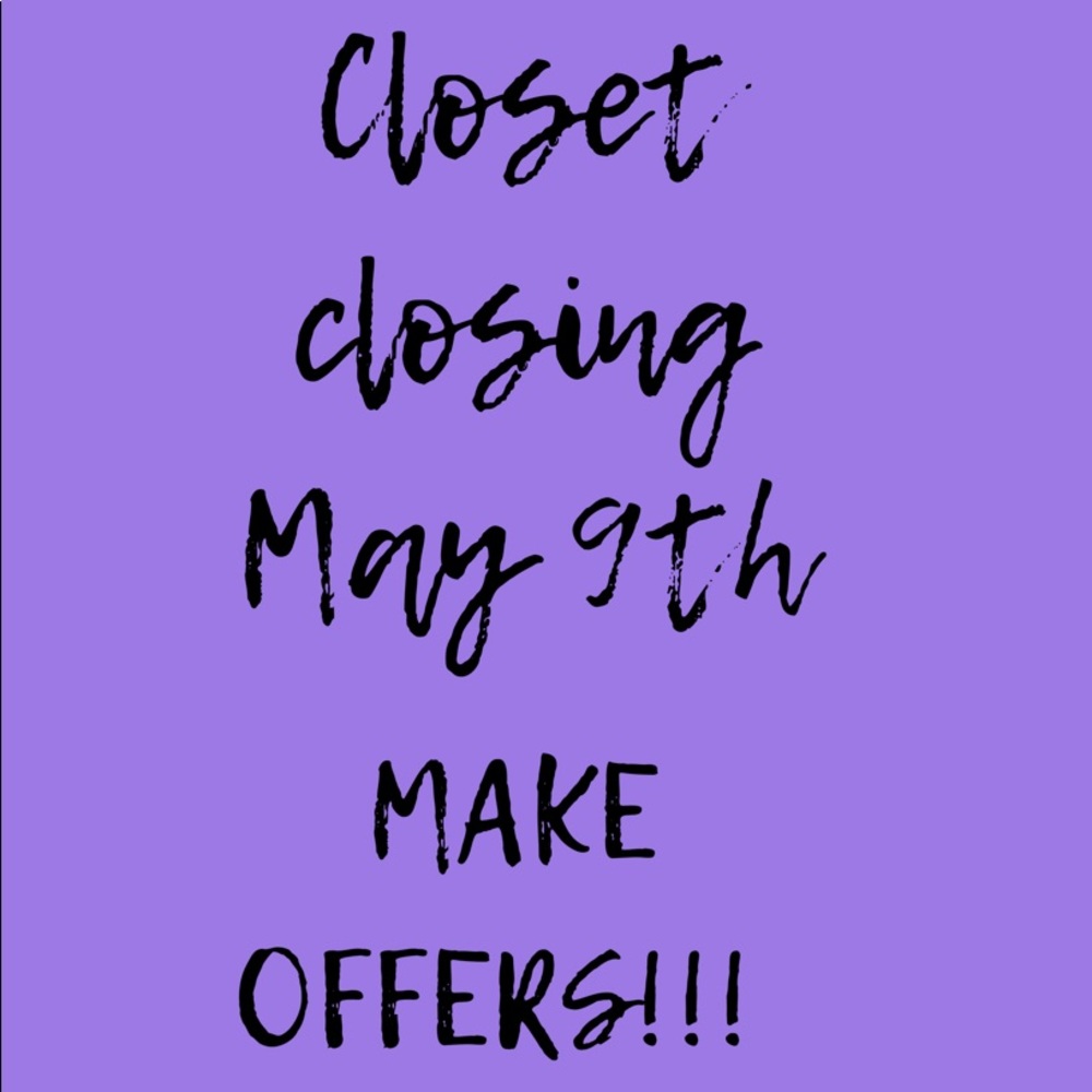 CLOSET CLOSING!!! Make bundles!!!!